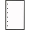 AM Refill Format 13 124x80 Plain White Sheets