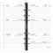 AM International Perforated Refill - Weekly - Gold Edge