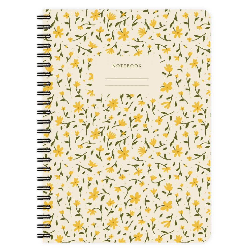 EMA Carnet Spirale Motif A5-Carnet-etmamu-Floral Bohème-Nr. 1-Uni-Papeterie du Dôme