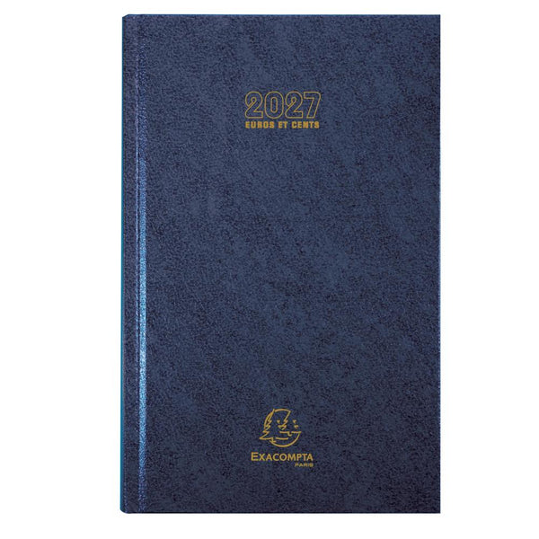 EXA Agenda Bureau Carré Euros et Cents Journalier-Agenda-Exacompta-Papeterie du Dôme