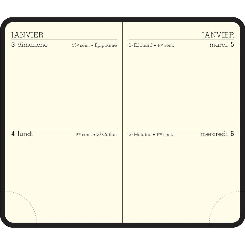 EXA Recharge Agenda 2J/P 65x105-Recharge Agenda-Exacompta-2027-Papeterie du Dôme