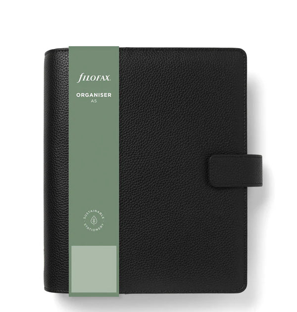 FFX A5 Organiseur Camden-Organiseur A5-Filofax-Noir-Papeterie du Dôme