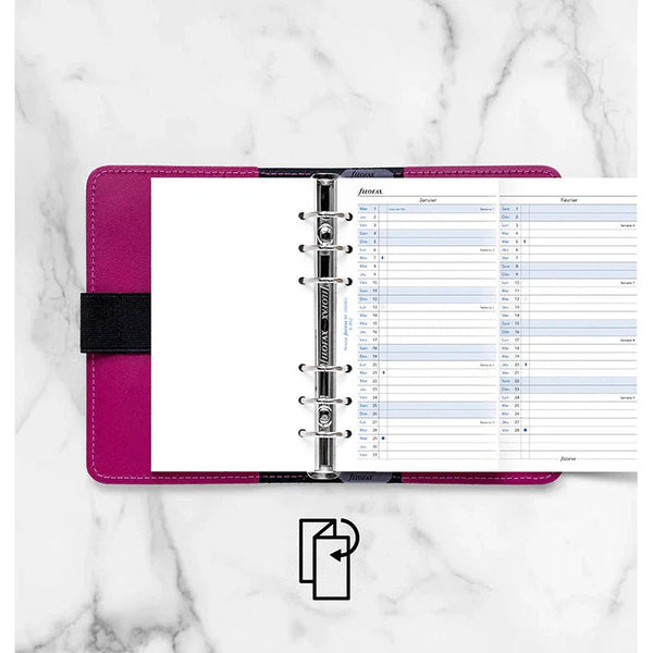 FFX Personal Agenda Planning Vertical FR-Recharge-Filofax-Papeterie du Dôme