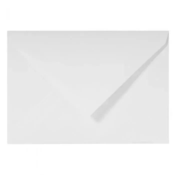 LALO Vergé 25 Enveloppes C5 Gommées-Enveloppes-Lalo-Blanc-Papeterie du Dôme