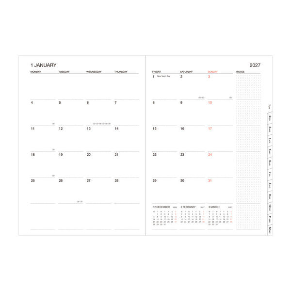 MARK'S Agenda A5 Patterns-Agenda-Mark's-Papeterie du Dôme