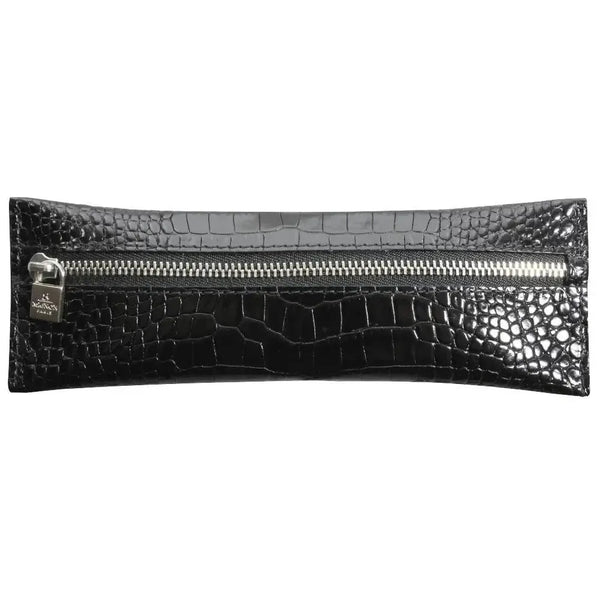 MGN Trousse Plate Zip Savannah-Trousse-Mignon-Noir-Papeterie du Dôme
