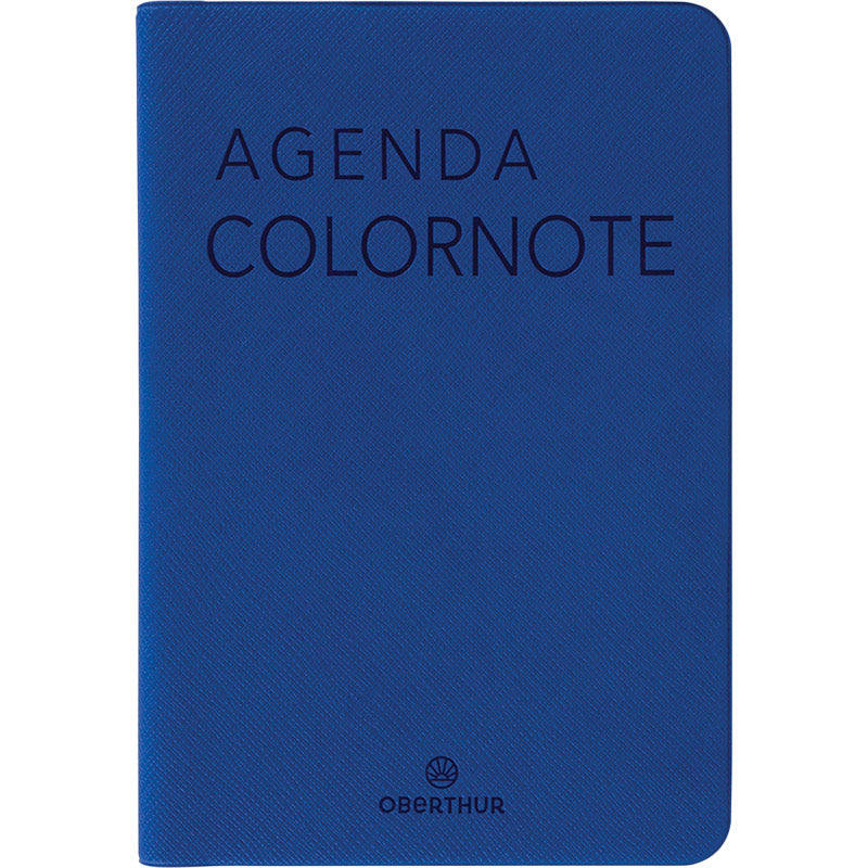 OBE Agenda Colornote Semainier 15 Vertical-Agenda-Oberthur-2027-Bleu-Papeterie du Dôme