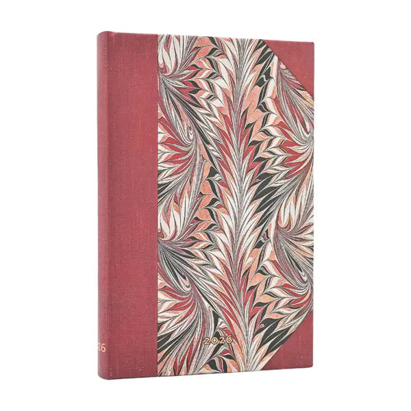 PBKS Agenda Mini Semainier Horizontal Rigide-Agenda-Paperblanks-2026-Rubedo-Papeterie du Dôme