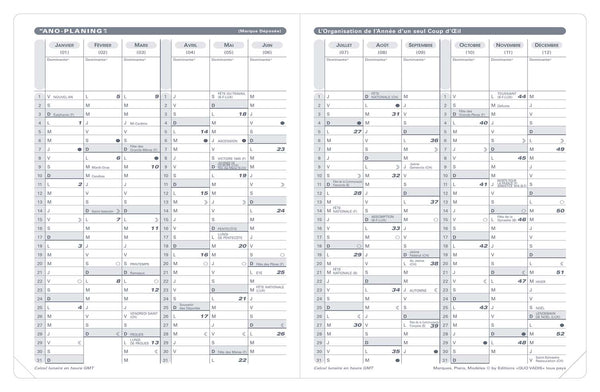 QVD Recharge Agenda Président-Recharge Agenda-Quo Vadis-Papeterie du Dôme