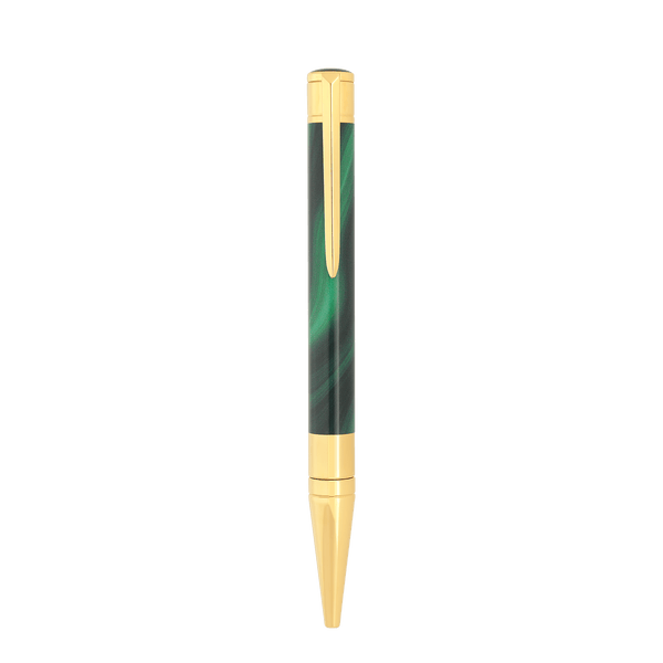 STD Initial Géode Vert Doré Stylo Bille-Stylo Bille-S.T. Dupont-Papeterie du Dôme