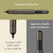 Stylo Bille Lamy Pico Lx Ruthénium Parure