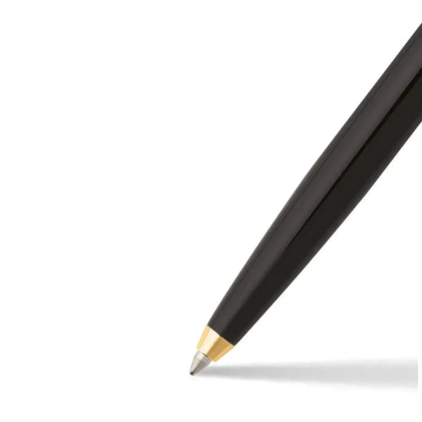 Stylo Bille Sheaffer Sagaris Noir Chrome et Doré-Stylo Bille-Sheaffer-Papeterie du Dôme