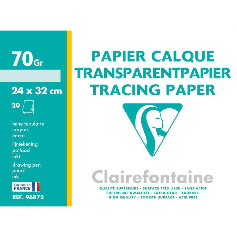CLT Calque 24x32 70g-Papier-Clairefontaine-Papeterie du Dôme