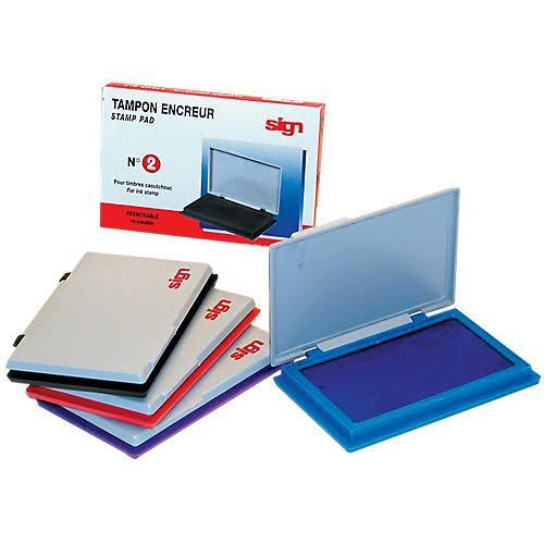 SGN Tampon Encreur Réencrable-Encreur-Sign Office-Noir-Papeterie du Dôme