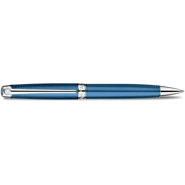 Stylo Bille Caran d'Ache Léman Grand Bleu-Stylo Bille-Caran d'Ache-Papeterie du Dôme