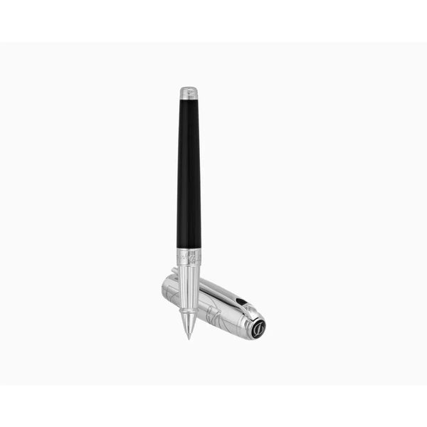 Stylo Roller S.T. Dupont D Line Homme de Vitruve Premium Noir-Stylo Roller-S.T. Dupont-Papeterie du Dôme