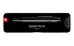 CA 849 Horse Noir Stylo Bille avec Étui-Stylo Bille-Caran d'Ache-Papeterie du Dôme