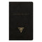 CLT Flying Spirit Stitched Notebook 7.5x12 48p Lined Black