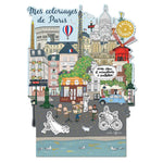 CRT Set de Coloriages-Coloriage-Cartes d'art-Paris-Papeterie du Dôme