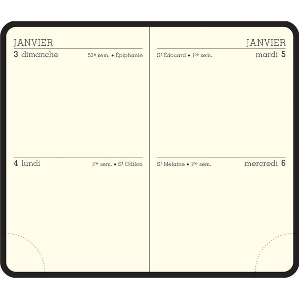 EXA Recharge Agenda 2J/P 65x105-Recharge Agenda-Exacompta-2027-Papeterie du Dôme