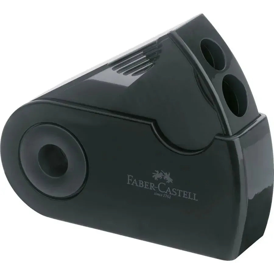 FC Taille Crayon Sleeve Trend 2 Usages Noir-Taille Crayon-Faber-Castell-Papeterie du Dôme