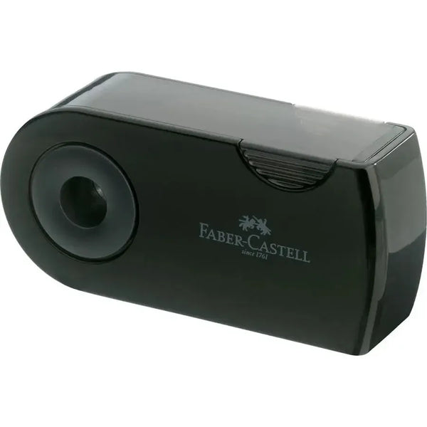 FC Taille Crayon Sleeve Trend 2 Usages Noir-Taille Crayon-Faber-Castell-Papeterie du Dôme