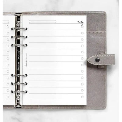 FFX A5 Accessoire Feuilles To Do-Recharge-Filofax-Papeterie du Dôme