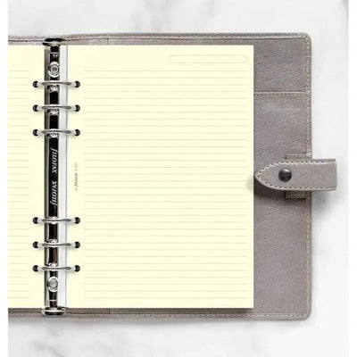 FFX A5 Accessoire Feuilles lignées crème x25-Recharge-Filofax-Papeterie du Dôme