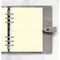 FFX A5 Accessoire Feuilles lignées crème x25