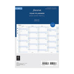 FFX A5 Agenda Planning vertical en Anglais-Recharge Agenda-Filofax-2026-Papeterie du Dôme