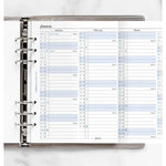 FFX A5 Agenda Planning vertical en Anglais-Recharge Agenda-Filofax-Papeterie du Dôme