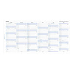FFX A5 Agenda Planning vertical en Anglais-Recharge Agenda-Filofax-Papeterie du Dôme