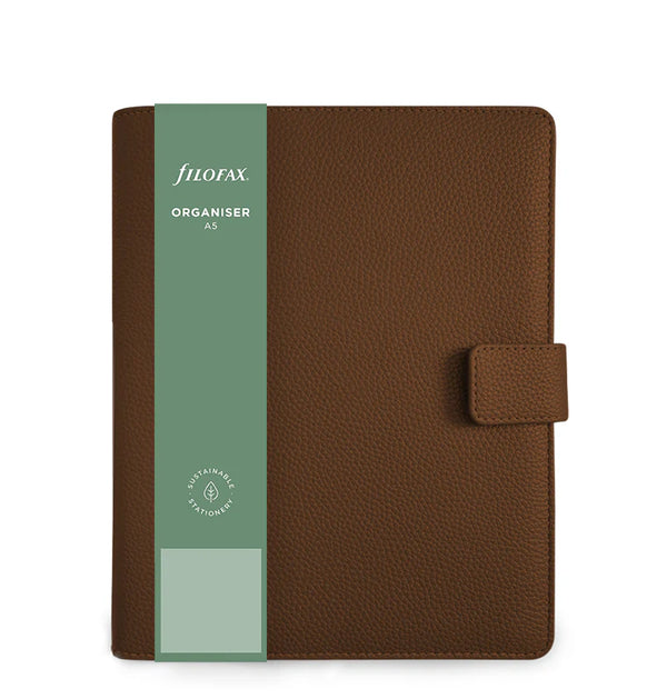 FFX A5 Organiseur Camden-Organiseur A5-Filofax-Mocha-Papeterie du Dôme