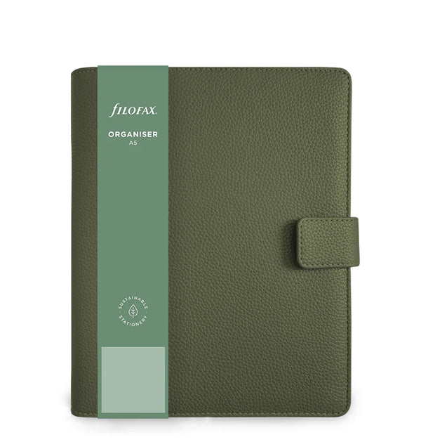 FFX A5 Organiseur Camden-Organiseur A5-Filofax-Olive-Papeterie du Dôme