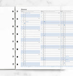 FFX A5 Recharge Notebook Planner Annuel-Recharge Notebook-Filofax-Papeterie du Dôme