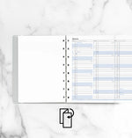 FFX A5 Recharge Notebook Planner Annuel-Recharge Notebook-Filofax-Papeterie du Dôme