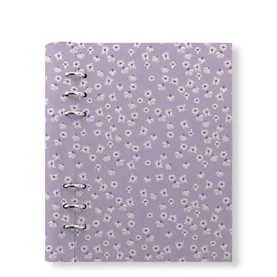FFX Clipbook Floral A5-Clipbook-Filofax-Daisy Lilac-Papeterie du Dôme