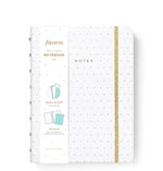 FFX Notebook Moonlight A5-Notebook A5-Filofax-Blanc-Papeterie du Dôme