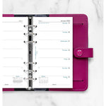 FFX Personal Agenda semaine/1page anglais sans heures-Recharge-Filofax-Papeterie du Dôme