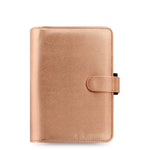 FFX Personal Saffiano Metallic-Organiseur-Filofax-Silver-Papeterie du Dôme