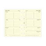 FFX Pocket Agenda Semaine/2Pages FR Crème-Recharge-Filofax-Papeterie du Dôme