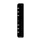 FFX Personal Refill Bookmark Black Ruler