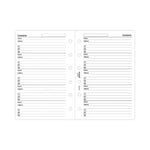 FFX Recharge Pocket Adresse x100-Autres Recharges Agenda-Filofax-Papeterie du Dôme