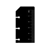 FFX Recharge Pocket Réglette Marque Page Noire-Accessoire-Filofax-Papeterie du Dôme