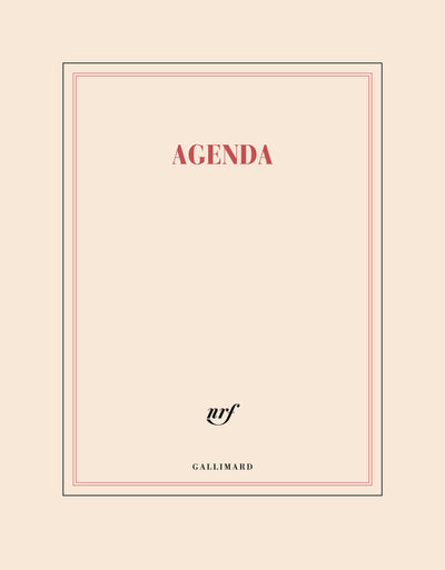 GLMR Agenda Littéraire Grand-Agenda-Gallimard-2027-Papeterie du Dôme