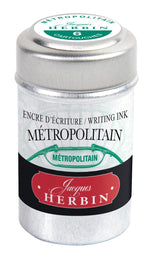 HERBIN Boite 6 Cartouches Paris-Encre-Herbin-Métropolitain-Papeterie du Dôme