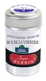 HERBIN Boite 6 Cartouches Paris-Encre-Herbin-Rue de la Verrerie-Papeterie du Dôme