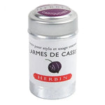 Herbin Boite de 6 Cartouches-Encre-Herbin-Larmes de Cassis-Papeterie du Dôme