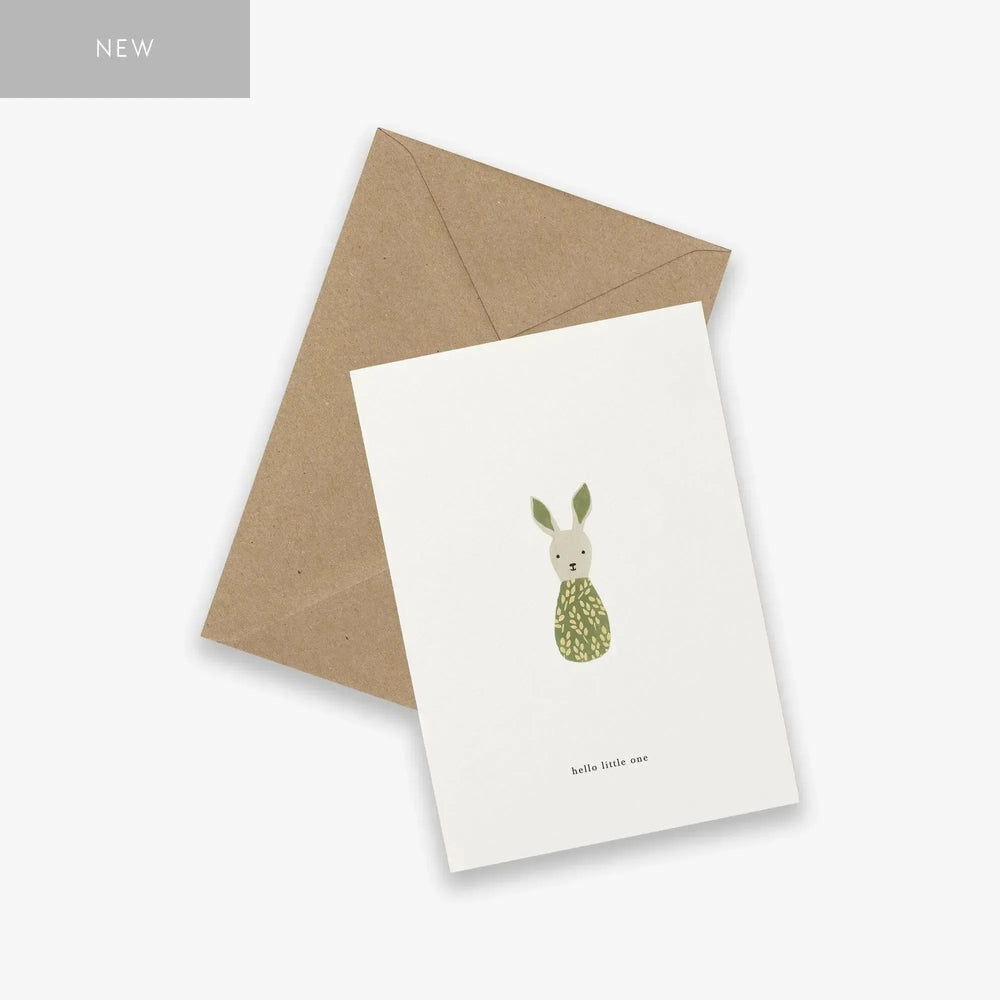 KTK Greeting Card-Carterie-Kartotek-Baby Rattle-Papeterie du Dôme