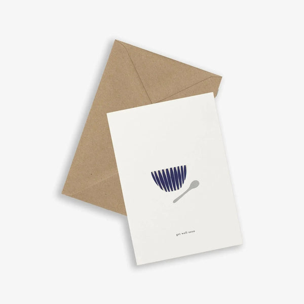 KTK Greeting Card-Carterie-Kartotek-Soup Bowl-Papeterie du Dôme